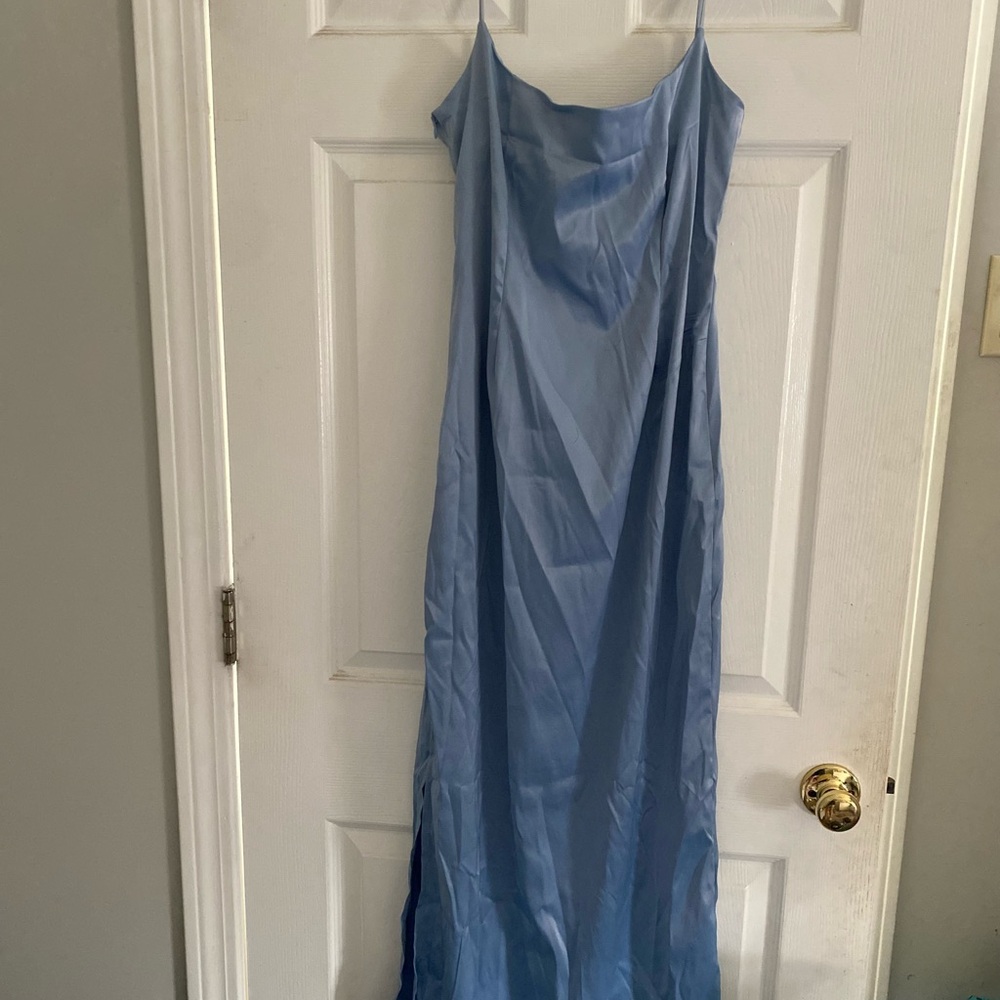 Peppermayo Close to You Satin Maxi Dress
